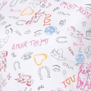 Camisetas de Mujer Modernas con Estampado de Canalé, Corte Regular, Manga Corta, Moda de Verano, Varios Colores, Venta al por Mayor, 100% Algodón Transpirable - Product Image 6