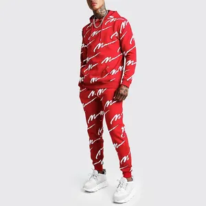 ชุดวอร์มฟลีซกันลมแบบระบายอากาศได้ดี เป็นมิตรกับสิ่งแวดล้อม สำหรับผู้ชาย แบรนด์ส่วนตัว ปักโลโก้ได้ตามต้องการ สำหรับฤดูหนาว แบบสองชิ้น น้ำหนัก 380 กรัม - Product Image 1