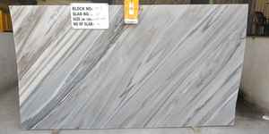 Losa y azulejo de mármol blanco de calcita pulida moderna AP para pisos y encimeras de hoteles - Product Image 6