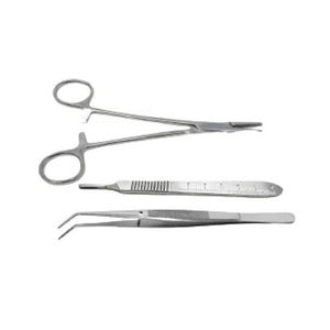 Ensemble de pansements chirurgicaux réutilisables en acier inoxydable à prix de gros, pour une utilisation en chirurgie générale - Product Image 5