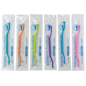 Brosse mono-touffe interspace double embout souple pour <span class=keywords><strong>appareil</strong></span> orthodontique, implants, bridges et nettoyage de précision - Product Image 1