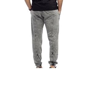 Pantalon de jogging en molleton de coton baggy pour hommes, décontracté, avec logo personnalisé, style délavé et vieilli, streetwear léger - Product Image 4