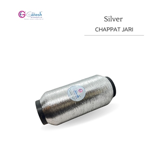 Alta tenacidad Bordado Plata Chapat Jari MS Tipo Poliéster Chapat Jari con Lurex S y ST Tipo Metálico Chapat Jari - Product Image 2
