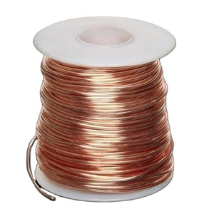 Déchets de fil de cuivre nu pur 99.99% Grade Mill Berry Red Color Forte demande - Product Image 1