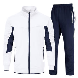 Producto popular, ropa deportiva de buena calidad, chándales para hombre, chándal de manga larga ligero transpirable de Color sólido - Product Image 1