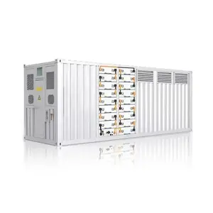 1000Wh ESS 1MW 2MW 3MW 500KW ระบบ EMS BESS 1 MWH LifePO4 แบตเตอรี่ระบบจัดเก็บพลังงานคอนเทนเนอร์ระบบไมโครกริด