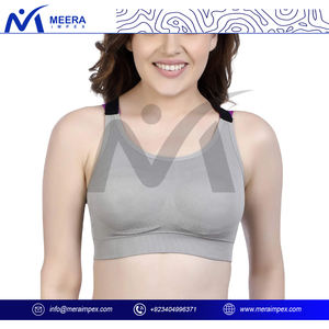 Premium Women's Wireless Sports Bra Quick-Dry High-Stretch Fabric Sweat-Resistant Print <b>Padded</b> Tank Running Breathable - Product Image 2