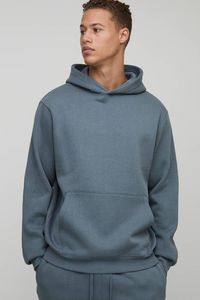 Sudadera con Capucha para Hombre, 100% Algodón, Invierno, Lisa, Teñida, Gruesa, 3D, Personalizable, Alta Calidad, al por Mayor - Product Image 4