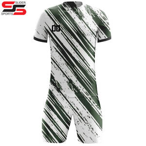 Uniforme d'équipe de football pour hommes adultes personnalisés ensembles d'entraînement de haute qualité avec logo imprimé maillots de football vêtements de sport - Product Image 6