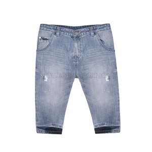 Offre Spéciale Short en jean 100% coton sur mesure pour adultes Modèle solide de style décontracté respirant léger - Product Image 1