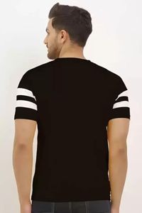 เสื้อยืดลำลองคุณภาพสูงสำหรับผู้ชาย ผ้าโพลีเอสเตอร์/คอตตอน แขนสั้น รับปักลายตามสั่ง ขายส่ง - Product Image 3