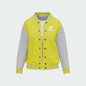 Blouson universitaire décontracté pour homme, col rond, qualité supérieure, coupe-vent, respirant, pour l'hiver, style baseball, disponible à l'avant - Product Image 4