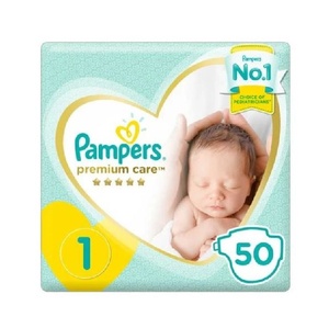 Pañales Pampers Premium Care, protección confiable contra fugas, diseño suave y transpirable para bebés recién nacidos, suministro a granel. - Product Image 3