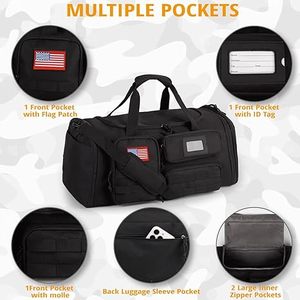 Travel Duffle Bag Weekender Gym Workout <b>Backpack</b> Stylish Large Capacity Sports Travel Carry Bag - Product Image 4