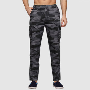 Sólido Impreso Artículo Online Fresh Button Up Hombres Pantalones de camuflaje Precio al por mayor Online Trendy Camo Hombres Pantalones - Product Image 1