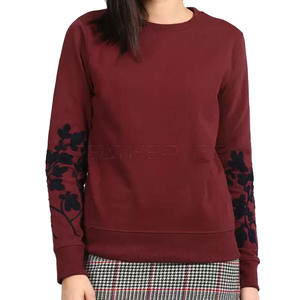 Custom Designed <b>Women's</b> <b>Long</b> Sleeve <b>Sweatshirts</b> Fashionable Casual Knitted Apparel <b>for</b> Winter - Product Image 1