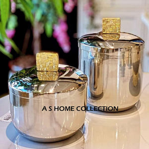 ชามอลูมิเนียมโลหะขัดเงาสวยงามสำหรับงานเฉลิมฉลองปีใหม่ - Product Image 3