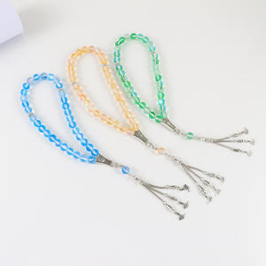 ลูกปัดมูนไลท์ประกายระยิบระยับ ลดราคาพิเศษ สร้อยข้อมือสวดมนต์แบบมุสลิม สำหรับผู้ชายและผู้หญิง - Product Image 1