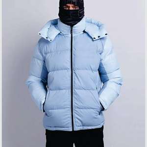 High Quality Men's Oversized Autumn <b>Puffer</b> <b>Jackets</b> Hoodie Breathable Windproof Reversible Fleece Customizable Latest Design - Product Image 1