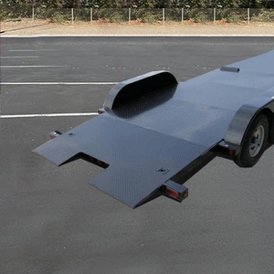 Remolque de Transporte de Automóviles Hidráulico de Servicio Pesado de 2-3 Ejes, Capacidad de 1001-2000 kg, 4300x1960 mm, Semirremolque de Transporte en Venta - Product Image 3