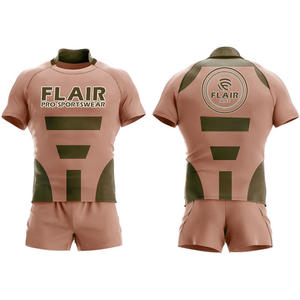 Ropa deportiva personalizada de alta calidad para hombre, camiseta de Rugby americana Vintage inusual, uniformes de Rugby Union League transpirables al por mayor - Product Image 3