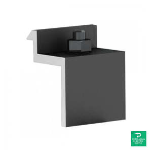 ตัวหนีบปลายราง Unirac SM รุ่น F สีดำอะลูมิเนียม-302025D - Product Image 1
