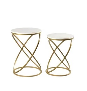 Mesas modernas de metal con opción de almacenamiento de diseño multiusos para restaurantes, oficinas o espacios de vivienda - Product Image 2