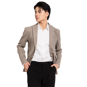Blazer en polyester sur mesure en gros pour hommes et femmes fabriqué à Hô-Chi-Minh City Prix compétitif OEM ODM - Product Image 2