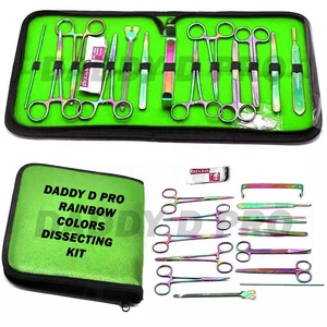 Multi <b>Rainbow</b> Color 23 Pieces Advanced <b>Lab</b> Dissection Kit- for Anatomy & Biology Students <b>Lab</b> Veterinary Botany Stainless Steel - Product Image 5