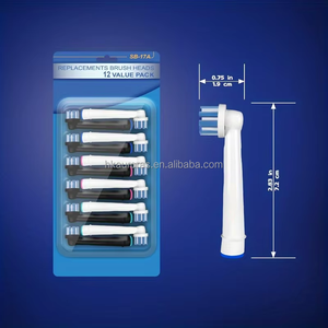 Smart Electric <b>Toothbrush</b> Replacement <b>Heads</b> with Targeted Bristles for Household and Outdoor Use - Product Image 2