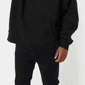 Haute qualité 100% coton cordon Style coréen surdimensionné sweats à capuche lavés à l'acide sweat à capuche d'impression numérique - Product Image 6