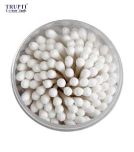 Hisopos de Algodón de Plástico al por Mayor, Hisopos Desechables para Limpieza de Oídos, Marca GLISS Industrial, Caja de 100 Unidades, Doble Cabeza, Inmejorable - Product Image 2