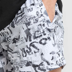 <b>Men's</b> High Quality Casual Sports <b>Shorts</b> Breathable Summer Fashion with Eco-Friendly Solid Pattern and Mesh Pockets - Product Image 6