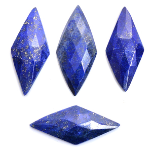 Lapislázuli Natural 35x15mm cometa Rosecut piedra preciosa 10 Cts Iroc ventas alta calidad piedra suelta Afgani lapislázuli fantasía facetado cabina - Product Image 1