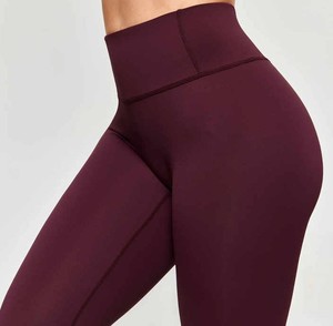 Leggings de gymnastique en coton de haute qualité pour femmes respirant tour rapide vêtements de Fitness solide vêtements d'hiver décontractés grande taille disponible - Product Image 5