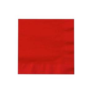 Essebidue Lot de 50 serviettes jetables 2 plis 33x33cm Rouge 700700RO Vaisselle et articles de table jetables - Product Image 1