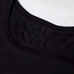 Vêtements de mode 100% coton coupe ample imprimé strass T-Shirt pour hommes nouveau Design hommes strass T-Shirts - Product Image 3