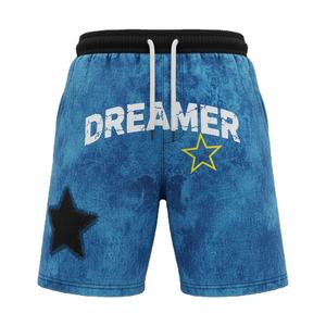 Venta al por mayor OEM pantalones cortos de algodón pesado Streetwear hombres personalizados Vintage lavado grueso algodón Sunfaded secado rápido pantalones cortos de sudor - Product Image 5