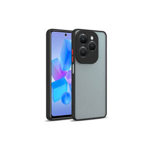 Étui de protection en silicone noir premium SNEL Hux Series pour Infinix Hot 40i et Tecno Spark Go 5G, coque arrière fine antichoc - Product Image 1