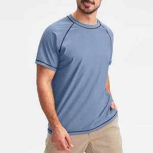 Vêtements de compression à manches courtes Rash Guard pour hommes OEM ODM Service hommes Fitness porter Rash Guard à manches longues - Product Image 2