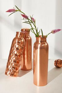Certified Copper <b>Water</b> <b>Bottle</b> <b>Plain</b> & hammered Custom Design Printed High Insulated <b>Water</b> <b>Bottles</b> Pure Copper <b>Bottle</b> Good Health - Product Image 4