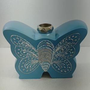 Urne funéraire décorative en aluminium pour cendres humaines - Papillon vert adulte - 3 litres - Product Image 3