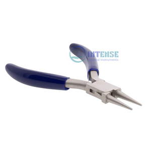 Alicates de punta de 115mm de alta calidad, herramienta de fabricación de pulseras de acero inoxidable, envoltura de alambre para abalorios, joyería artesanal DIY, suministro al por mayor INTENSO - Product Image 3