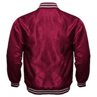 Blousons Bomber en Satin Brodé de Haute Qualité pour Hommes, Coupe Oversize, Hiver, Réversibles, Tissu Léger et Respirant, Décoration de Poches