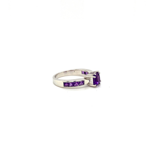 <b>Amethyst</b> 925 Sterling Silver <b>Ring</b> Handmade Wholesale Indian Jewelry Amazing Fashion Trendy Stylish Designer Collection - Product Image 4
