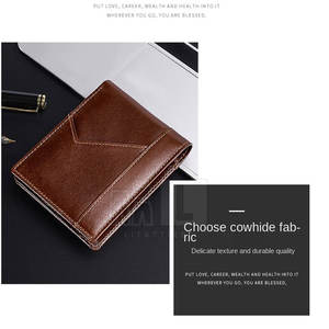 Nouvel arrivage de portefeuille best seller portefeuille design haut de gamme meilleur style en cuir véritable portefeuille fabriqué au Pakistan - Product Image 5