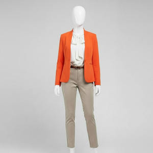 Blazer de mujer de alta calidad, Color sólido, manga larga, un solo botón, traje de oficina para mujer, chaquetas de mujer de negocios por HI 2026 - Product Image 3