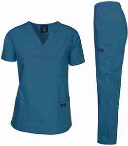 Ensemble d'uniformes médicaux en toile confortables et personnalisés unisexe Vente en gros directe d'usine pour les infirmières et les médecins Vêtements d'hôpital - Product Image 1