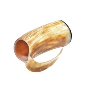 Auténtica Jarra Vikinga Hecha a Mano de Cuerno, Vaso Tradicional para Entusiastas de la Mitología Nórdica, Experiencia Histórica de Beber Cerveza - Product Image 2