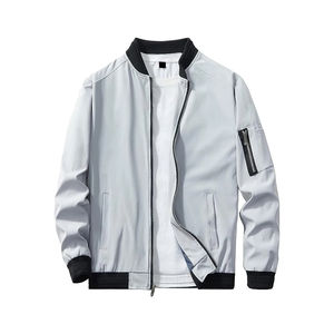 Top Design 2024 Bomber Jackets Vêtements décontractés personnalisés avec tissu de haute qualité Nouvelle arrivée Veste teinte pour l'hiver - Product Image 1